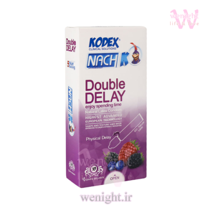 خرید کاندوم تاخیری کدکس Double Delay