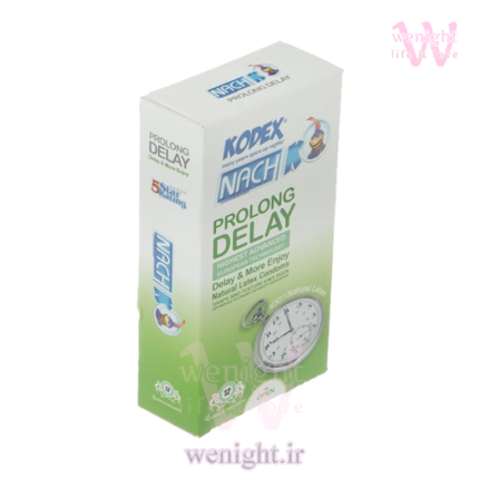 قیمت خرید کاندوم تاخیری کدکس پرولانگ دیلی - Prolong Delay بسته 12تایی