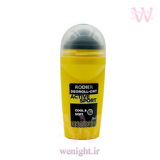 wenight.ir -قیمت خرید مام رولی ضد تعریق رودیر مدل اکتیو اسپورت خرید رول ضد تعریق رودیر ACTIVE SPORT حجم 50 میل