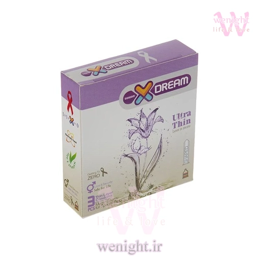 wenight.ir- خرید کاندوم ایکس دریم مدل Ultra Thin بسته 3 عددی خرید کاندوم ایکس دریم مدل Ultra Thin