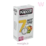 خرید کاندوم تاخیری کاپوت 7Hot Time بسته 12تایی | ارسال محرمانه سریع