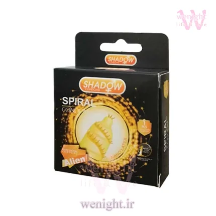خرید کاندوم فضایی چرخشی شادو spiral