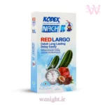 خرید کاندوم کدکس RED LARGO تاخیری حجم دهنده