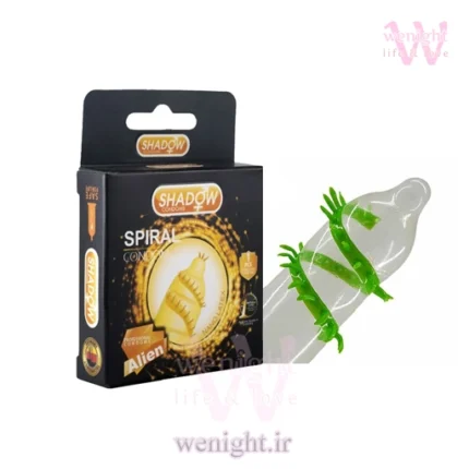 قیمت کاندوم فضایی شادو spiral مدل چرخشی