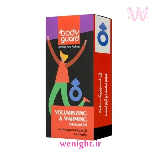wenight-خرید-روان-کننده-حجم-دهنده-و-گرم-کننده-بادیگارد.webp ژل لوبریکانت حجم دهنده و گرم کننده بادیگارد 100 میل | ارسال محرمانه - Image 1
