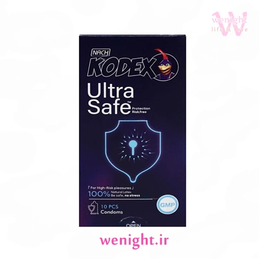 wenight.ir-خرید-کدکس-ultra-safe.webp کاندوم اولترا سیف کدکس Ultra Safe | ارسال محرمانه و سریع - Image 1