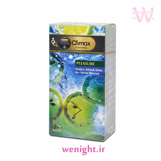 wenight.ir-قیمت-خرید-کاندوم-مدل-PLEASURE-بسته-12-عددی-کلایمکس.webp کاندوم کلایمکس PLEASURE | خاردار تاخیری بسته 12 عددی - Image 1